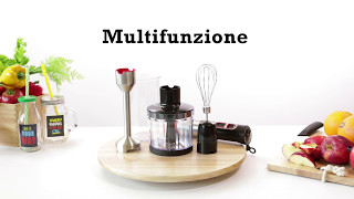 SET FRULLATORE A IMMERSIONE 3 IN 1 [upl. by Nemzaj634]