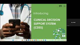 Webinar on AIIMS Clinical Decision Support System CDSS Supported by NHA [upl. by Filler]