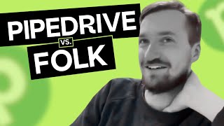 Comparing Pipedrive and folk CRM for Founderled sales [upl. by Valentijn]