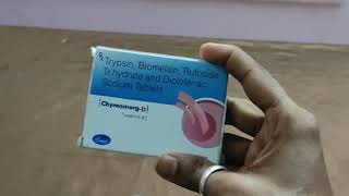 Chymomerg D Tablet Uses amp SideeffectsTrypsin Bromelain Rutosidetrihydrate amp Diclofenac Sodium [upl. by Auqinihs]