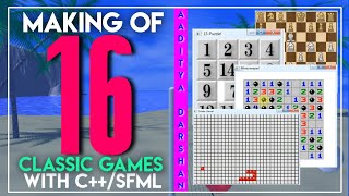 Making 16 Classic Games In CSFML [upl. by Nonnahsal]