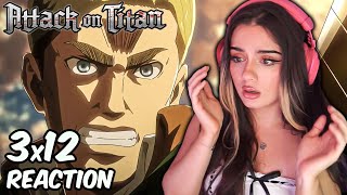 READY FOR RETAKE OF WALL MARIA  ATTACK ON TITAN  Reaction 3x12 [upl. by Bina]