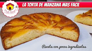 TORTA ECONÓMICA DE MANZANA fácil con poquitos ingredientes ESPONJOSA Y DELICIOSA [upl. by Floeter]