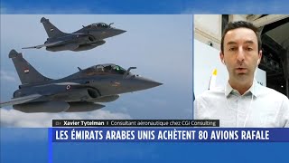 Vente de 80 Rafales de Dassault aux Emirats pourquoi il est devenu le champion à lexport itv LCI [upl. by Atteoj]