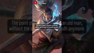 Foreseen Yasuo is supposed to let you play as Old Man Yasuo It doesnt  leagueoflegends [upl. by Ynolem]