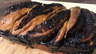 Chocolate Braided Swirl Bread Recipe  Chocolate Babka [upl. by Fox]