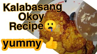 Okoy na Kalabasa  Crispy okoy Recipe BAM C [upl. by Nwahsar316]