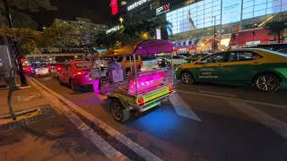 Central World Bangkok Night Life 2024 November bangkok centralworld vlog nightlife tuktuk [upl. by Attaynik728]