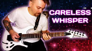 Careless Whisper George Michael  Electric guitar cover by Zakl music [upl. by Ahsata]