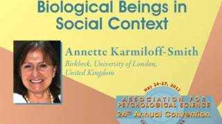 Annette KarmiloffSmith 24th APS Annual Convention Question 3 [upl. by Center]