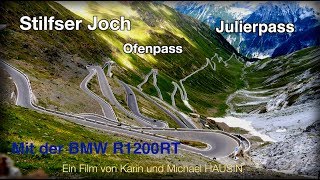 Stilfser Joch und Schweizer Alpen mit dem Motorrad [upl. by Annhej989]