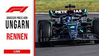 Großer Preis von Ungarn Das Rennen  Formel 1 Live Watchparty Livetiming [upl. by Nev]