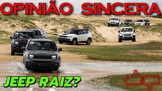 Jeep RENEGADE COMPASS e Commander enfrentam TRILHAS e DUNAS do Nordeste Aventura raiz de Jipe 4x4 [upl. by Binette]