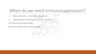 Immunosuppressant Drugs  Corticosteroids [upl. by Goulder]