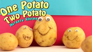 One Potato Two Potato – Nursery Rhyme Sing Along for Toddlers [upl. by Anirbac]