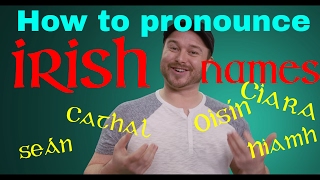 How to Pronounce Irish Names 🗣️👂🇮🇪☘️ and other Irish words A quick guide [upl. by Nika]