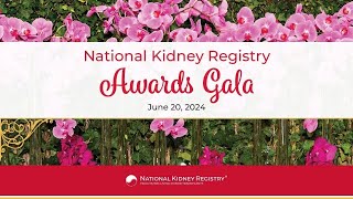 National Kidney Registry 2024 Gala Highlight Video Celebrating Living Kidney Donation [upl. by Fowkes]