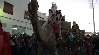 Cabalgata Reyes Magos Tías 2018 [upl. by Werdnaed401]