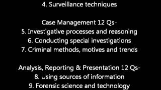 The 75 questions of the Illinois Private Detective license examination [upl. by Trudi]