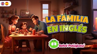 👨‍👩‍👧‍👦DESCUBRE amp APRENDE LA FAMILIA vocabulario EN INGLÉS [upl. by Rodgiva]