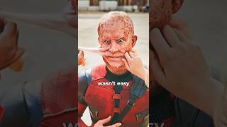 Ryan Reynolds Deadpool Makeup Evolution marvel makeup xmen [upl. by Hanoy]