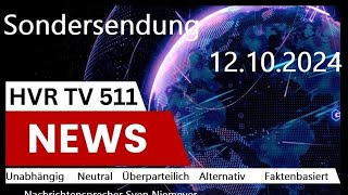 Sondersendung 121024 mRNA Injektionen Und EUPfizer Vertrag [upl. by Htrap]