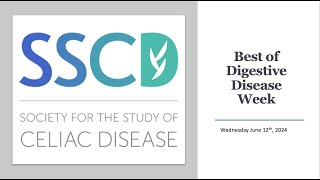 SSCD Webinar Best of Digestive Disease Week 2024 [upl. by Ecnahc]