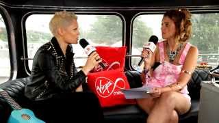 Jessie J  V Festival Interview Virgin Media [upl. by Nref881]