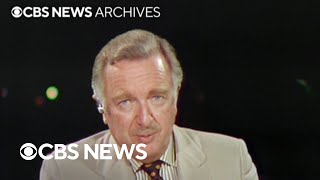 From the archives Walter Cronkite anchors quotFarewell to the Moon The Flight of Apollo 17quot [upl. by Diba]