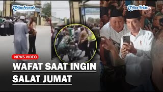 Marhan Harahap Wafat setelah Diadang Pengamanan Presiden di Masjid Agung [upl. by Medin845]