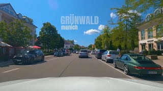 Grünwald Munich  One of Germany’s Richest Municipalities [upl. by Nyladnarb]