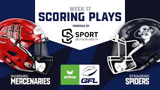 Marburg Mercenaries  Straubing Spiders  Highlights  ERIMA GFL 17 Woche  SDTV Football [upl. by Jamie]