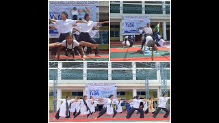 Celebration of International Yoga Day by NEPS Staffs amp Students [upl. by Anieral]