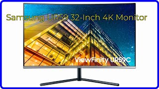 REVIEW 2024 Samsung UR59 32Inch 4K Monitor ESSENTIAL details [upl. by Oht145]