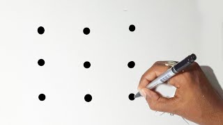 Kaaba Drawing Tutorial  How To Draw An Kaaba With 3×3 Dots Easy  কাবা শরীফ আর্ট  Art Video [upl. by Nnayelhsa]