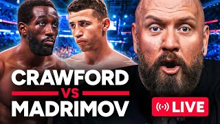 CRAWFORD vs MADRIMOV  Live From Los Angeles 🇺🇸 [upl. by Gwenette403]