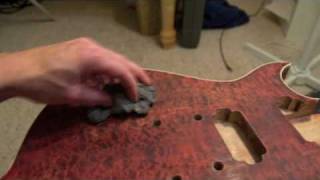 How To Make An Electric Guitar Part 6 [upl. by Adikam423]