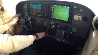 Cessna 172R Climb Check List Flow [upl. by Novets341]