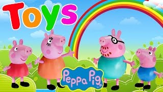 PEPPA PIG TOY EPISODES ★ PLAY DOH VIDEOS Peppa Dough Playsets [upl. by Engedi342]