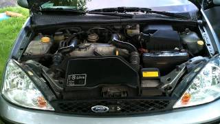 My 2003 Ford Focus MK1 18 TDDi engine sound [upl. by Orutra848]