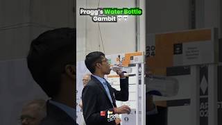 Pragg’s Water Bottle Gambit 💀 praggnanandhaa chess [upl. by Galitea]