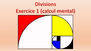 6️⃣ Divisions  Exercices 1 calcul mental [upl. by Krik]