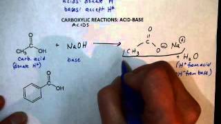 Carboxylic Acid Reactions AcidBase [upl. by Berni]