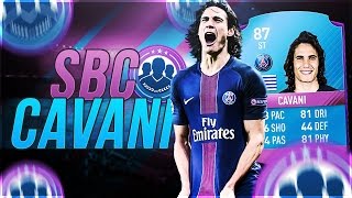 FUT 17  CAVANI SBC  UN GROS BU POUR PAS CHER [upl. by Armillas]