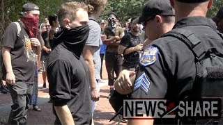 III Militia Vs Antifa at quotPatriot Pride Marchquot in Philly [upl. by Siouxie]