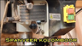 Timmertip 1605 Spanveer kolomboor gebroken [upl. by Ahsienyt627]