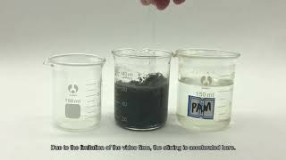 Anionic Polyacrylamide Flocculant Polymer 99 PAM Powder Chemical [upl. by Mittel]