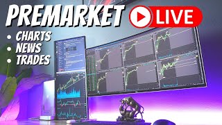 🔴 0612 PREMARKET LIVE STREAM  Major Economic Data This Week  Get Prepared [upl. by Esmond]