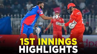 PSL 9  1st Innings Highlights  Islamabad United vs Karachi Kings  Match 24  M2A1A [upl. by Eddi]