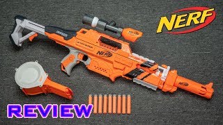 REVIEW Nerf Accustrike Stratohawk  RAPIDSTRIKE REBORN [upl. by Werda338]